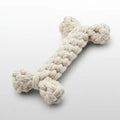 The Little Love White Rope Bone Toy|Handcraft | Eco-Friendly