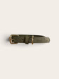 Olive Green Vegan Collar