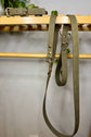 Olive Green Collar + Leash Set