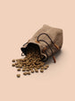 Waxed Canvas Treat Pouch – Cocoa