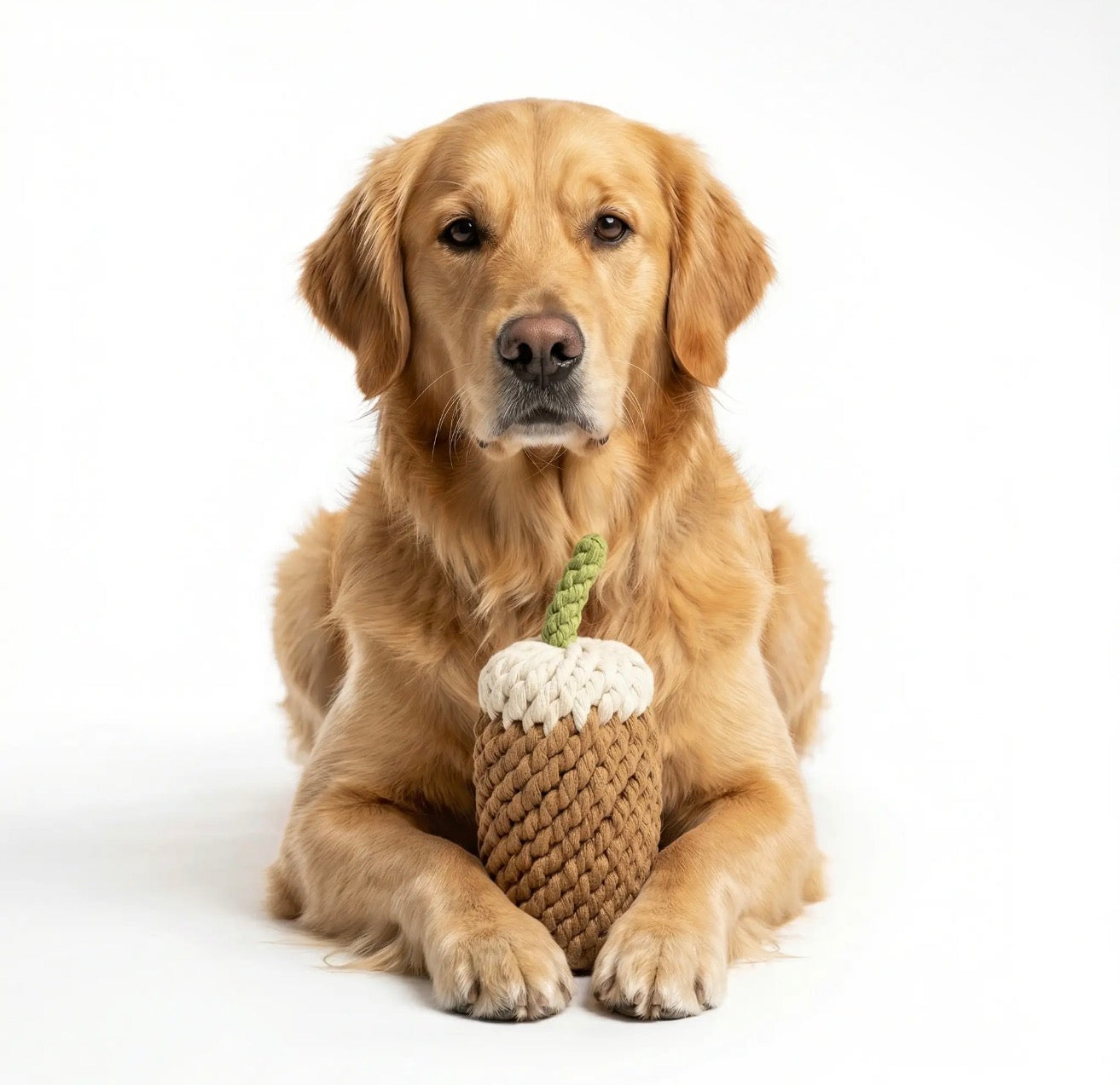Handcrafted Coffee Pet Toy | Sustainable | Pet Chew Toy