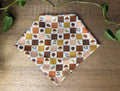 Fall Leaves and Polka Dot Bandana
