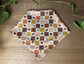 Fall Leaves and Polka Dot Bandana