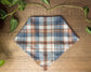 Pumpkin & Plaid Bandana