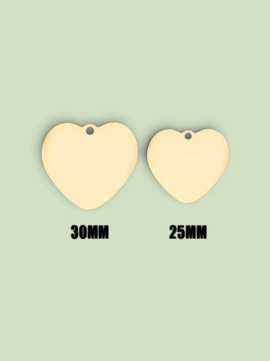Heart ID Tag