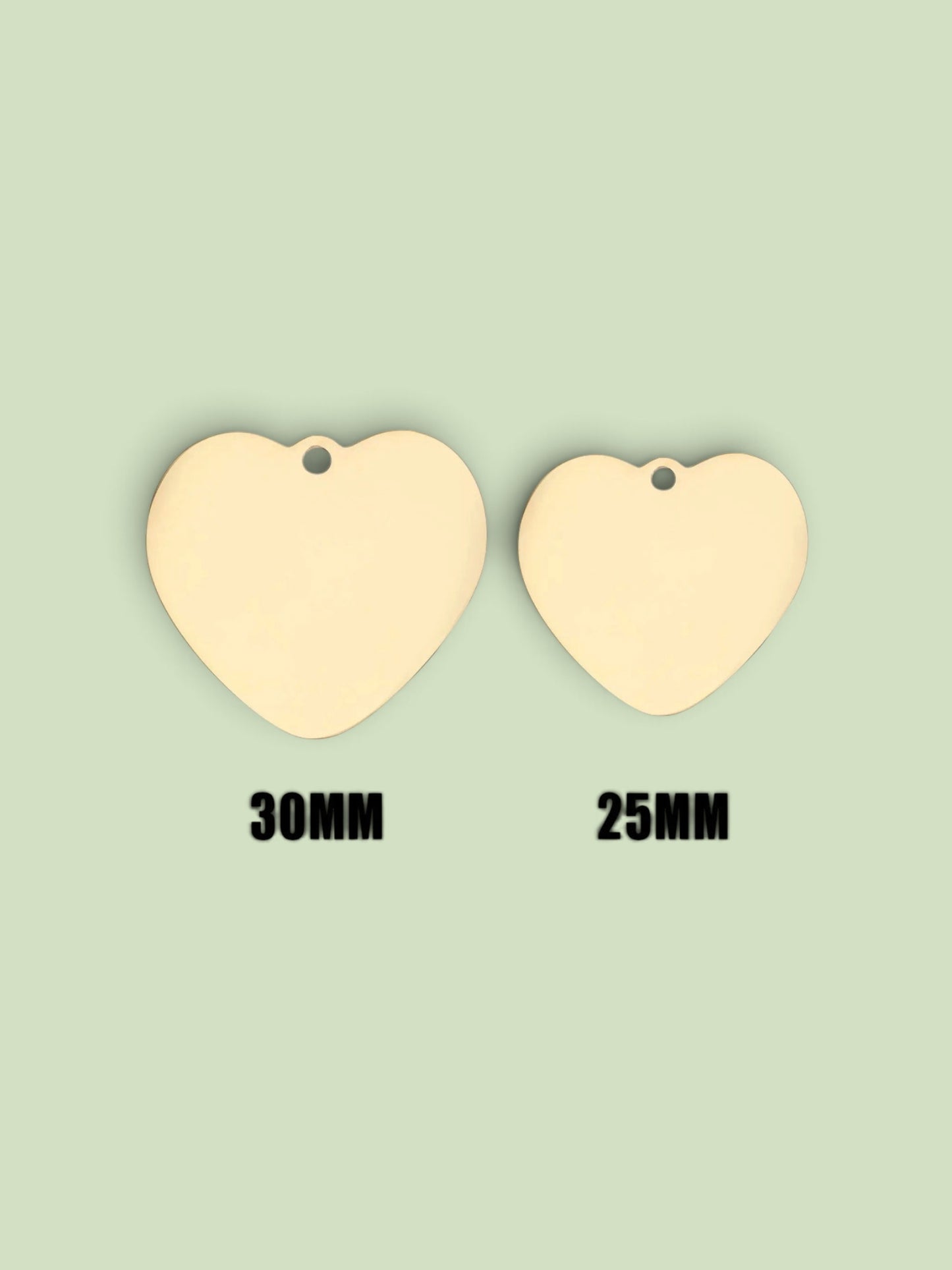 Heart ID Tag