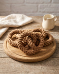 Handcrafted Pretzel Pet Toy | Sustainable | Chew Toy